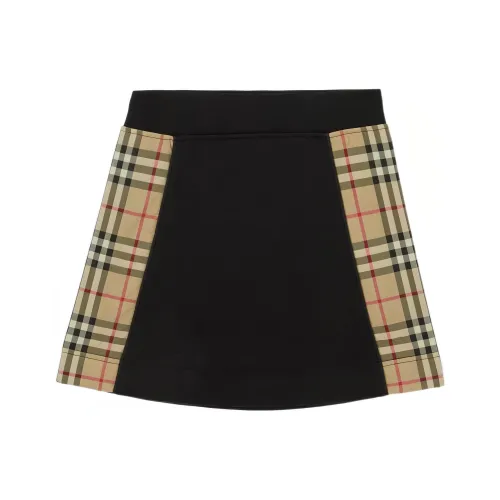 Юбка Burberry SS23 Черная Детская
