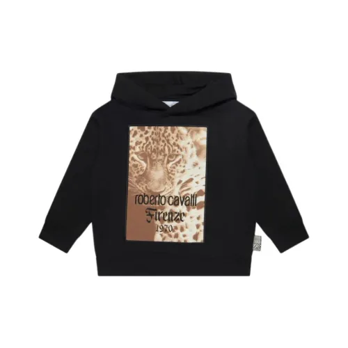 Roberto Cavalli Свитшот Черный Детский