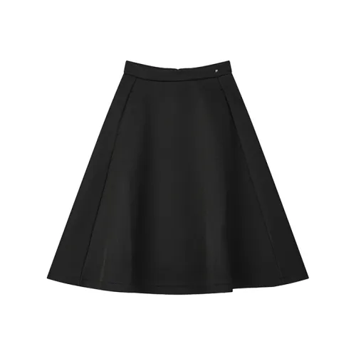 FILA MILANO Collection Повседневная Длинная Юбка Женская Глубокий Черный