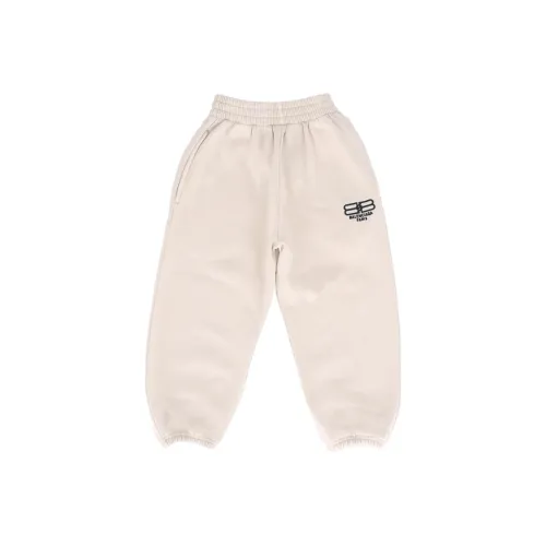 BALENCIAGA Экрю Kids Вязаные Тренировочные Брюки