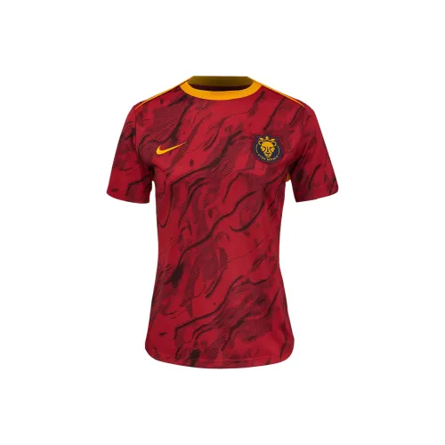 nike FCNWSL Футбол Джерси Женские Бордовый Вино