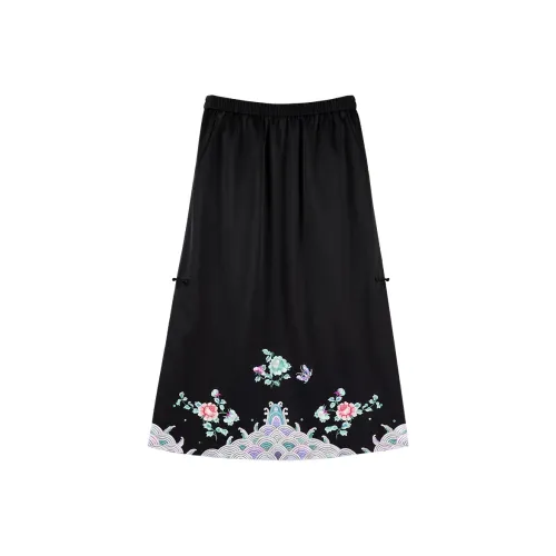 YICHENGFENGXU Повседневный Длинный Юбка Женские