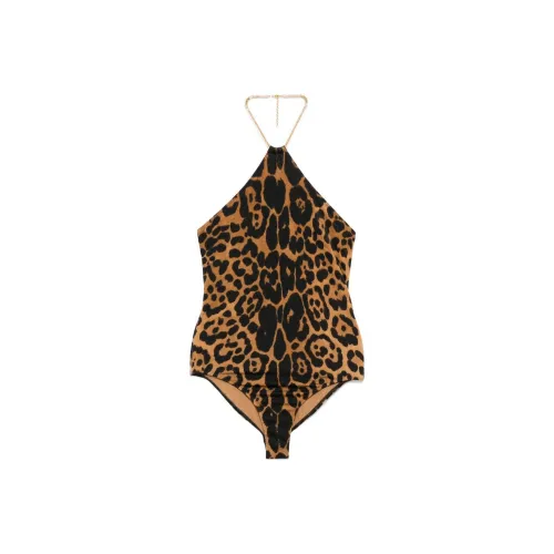 TF SS25 Ван-Пис Купальник Женский Коричневый