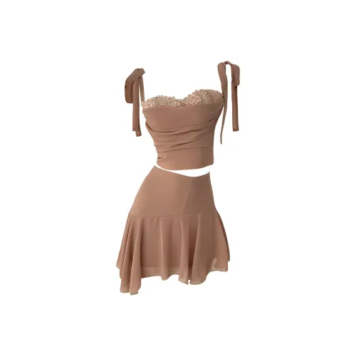 IQC Комплект с юбкой Женские Пыльно-розовый