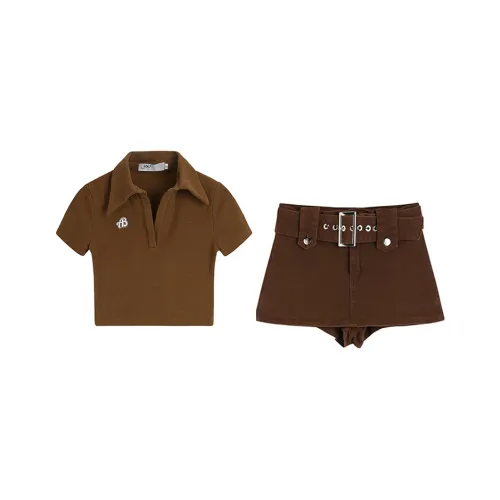 Frustration Garden Комплект с юбкой Женские Коричневый