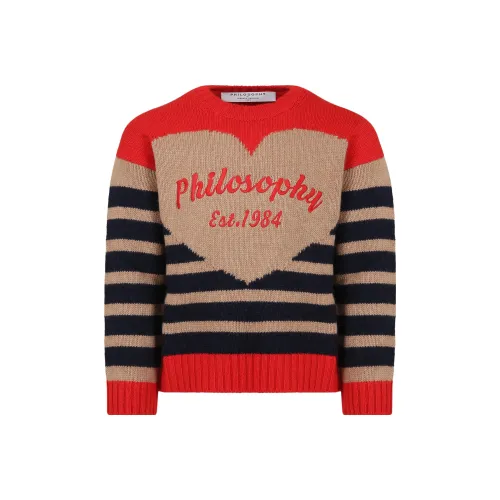 PHILOSOPHY DI LORENZO SERAFINI Красный Детские Свитеры