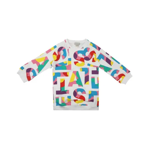 Stella McCartney Длинное платье с длинными рукавами многоцветное детское