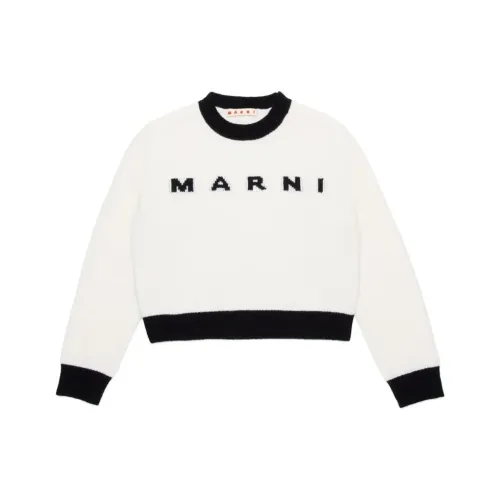 Marni Белый Kids Свитера