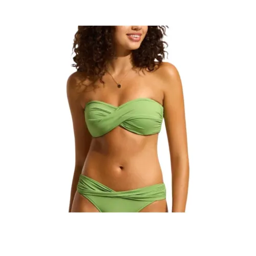 SEAFOLLY Бикини Женские Шалфей Зеленый