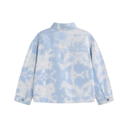 Disney Denim Куртка Синяя Tie Dye Детская