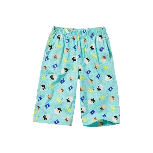 UNIQLO X Jet Warrior 3 Co Бренд SS23 Kids Шорты Детский Зеленый