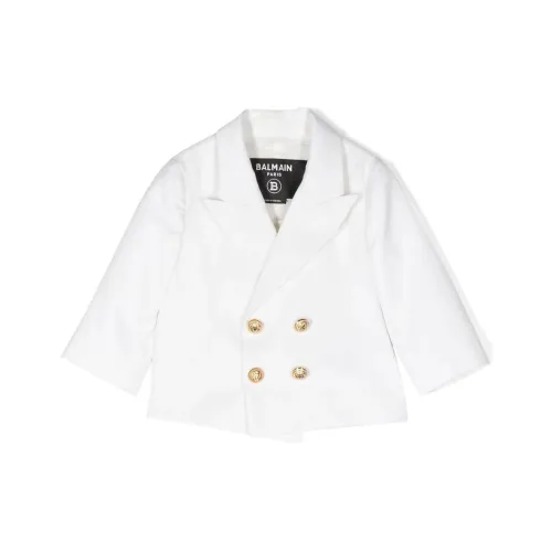 BALMAIN Белые Детские Костюмы и Пиджаки