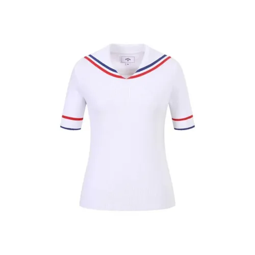 Callaway Гольф Одежда Женская Белая