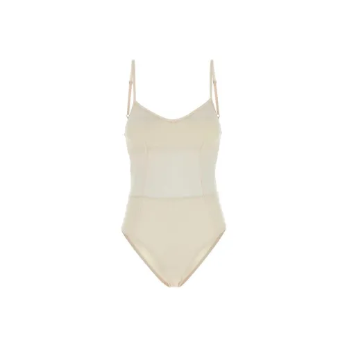 PRADA One-piece Swimsuit Women's Ecru PRADA Одиночный купальник женский цвет экрю