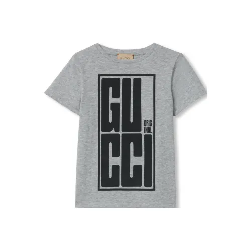 GUCCI T-рубашка FW24 Светло-серый Детский