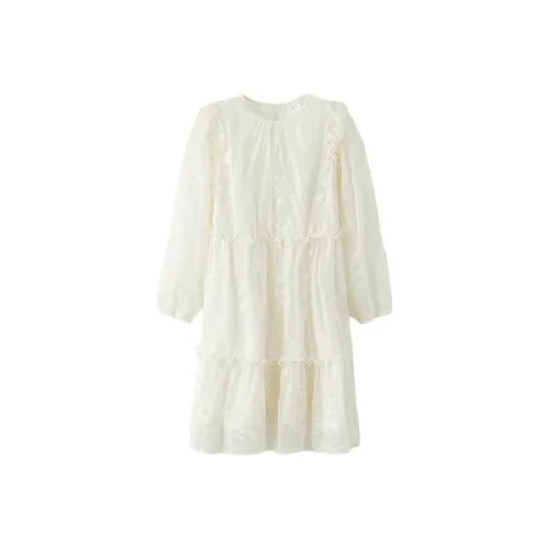 ZARA Детское платье белый