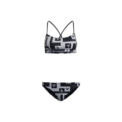 Adidas Черный/Свет Серебряный Женские Бикини