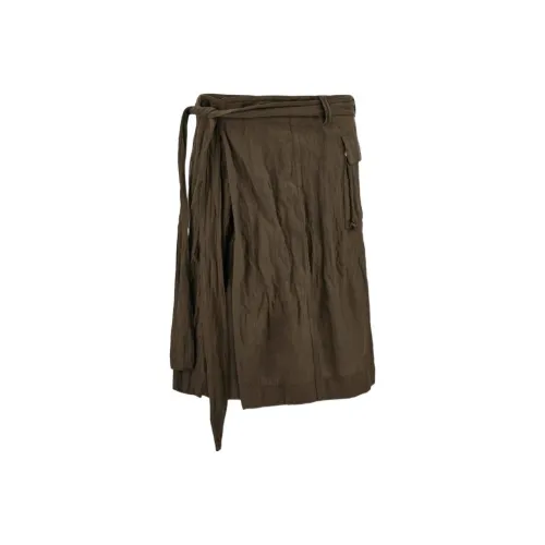 Ferragamo Повседневные короткие юбки Женские Коричневый