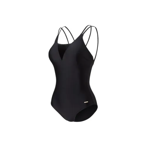 Speedo One-Piece Swimsuit Unisex Black (Спидо Унисекс Ван-Пис Купальник Черный)