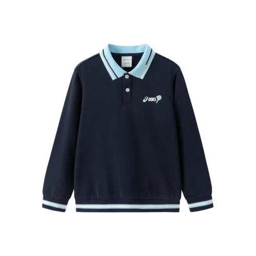 Asics Sports Performance Толстовка Темно-синяя Подростки