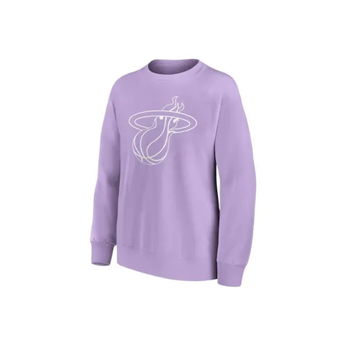 NBA Miami Heat Fanatics Баскетбольная Джерси Женская Фиолетовая