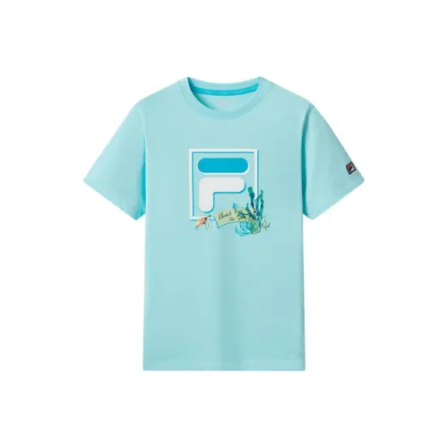 FILA KIDS T-Shirt Cloud Turquoise Teenagers