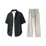 Чёрный + Вересковый серый