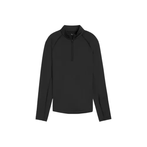PUMA You V Твердый Черный Женская одежда для гольфа