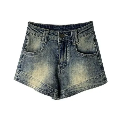 YEARNED Винтажные синие женские джинсовые шорты