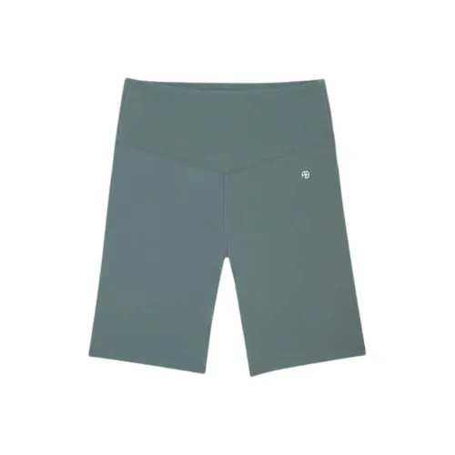 Anine Bing Велошорты и Велошорты Женские Темный Шалфей