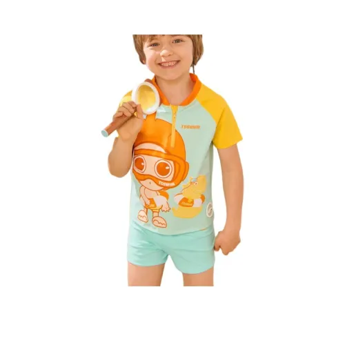 TOSWIM Детский купальник с наклейкой "Детский динозавр"