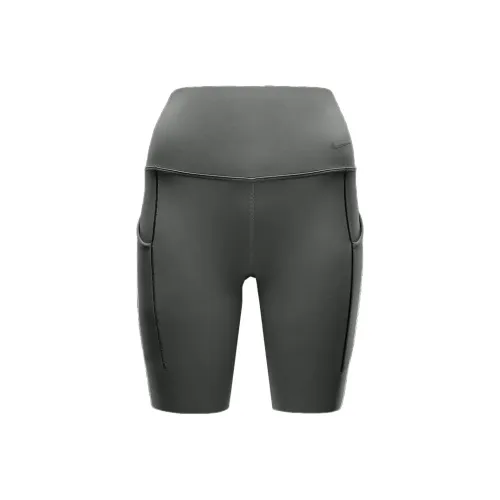 Nike Universa Велосипедные брюки Женские Светло-армейский зеленый