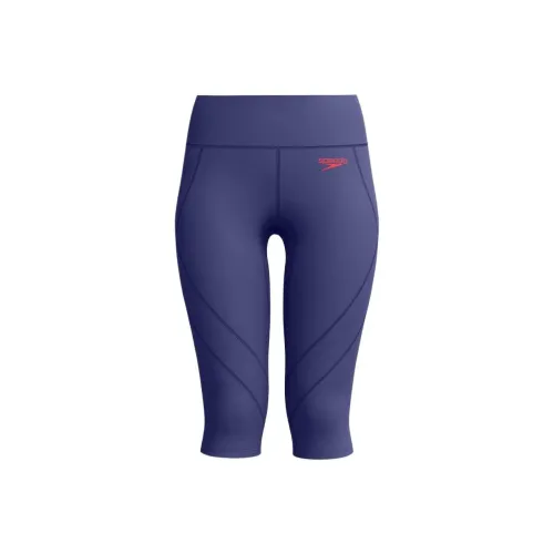 Speedo Плавательные шорты Женские Синие