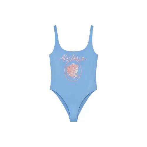 FANSIZHE SS25 CAMEO Ван-Пис Купальник Женский Синий