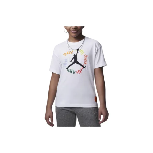 Jordan Fuel Up Cool Down Пуховая рубашка для детей белый