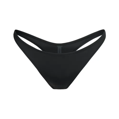 SKIMS SS25 Фирменный Плавательный Стринг Бикини Низ Плавательные Шорты Женские Onyx Onyx