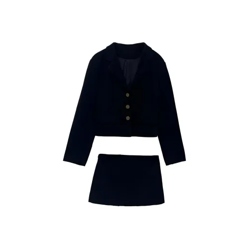 Icicofficial Комплект с юбкой Женские Черный