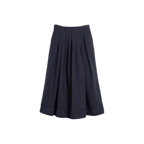 ZIMO Женские Повседневные Длинные Юбки