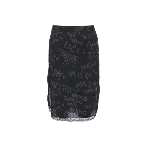 Zadig Voltaire Повседневный Длинный Юбка Женские Черный