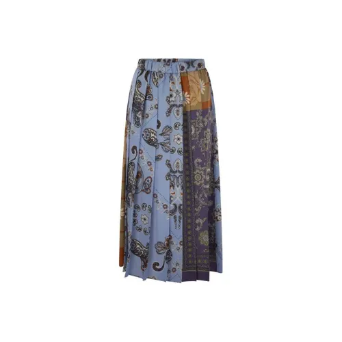 WEEKEND MaxMara Синие Женские Повседневные Длинные Юбки