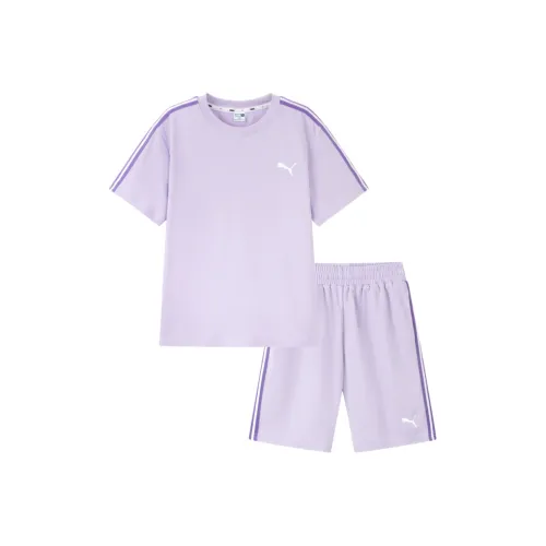 PUMA Повседневная спортивная одежда Sportstyle Series SS25 Розово-фиолетовый Подростки