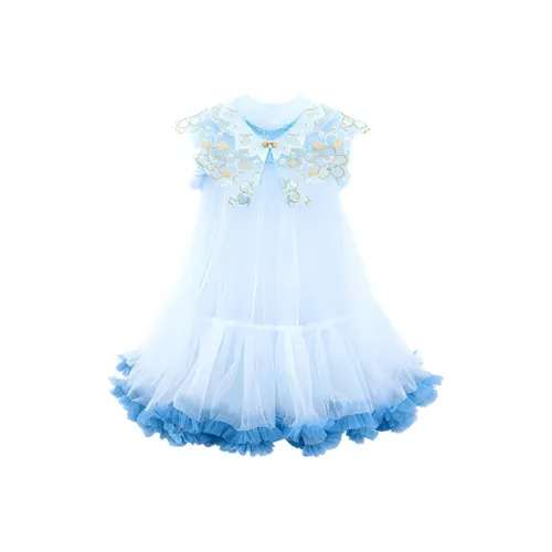 Disney Детское платье синего цвета для детей в возрасте 3-7 лет