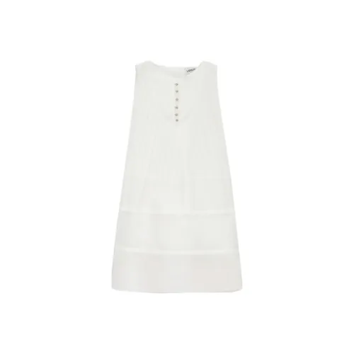 Lanvin Белые Платья для Детей