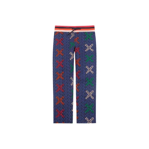 KENZO Темно-синие Kids Леггинсы