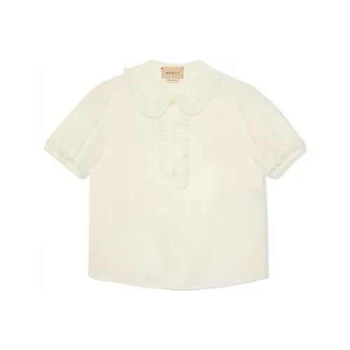 GUCCI Белый Kids Повседневные Рубашки