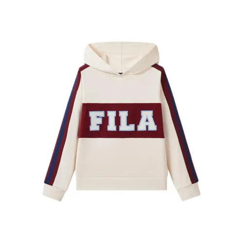 FILA KIDS Толстовка Яичный Белый Альбумин Подростки