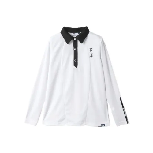 FILA Golf Series Белая Женская Одежда для Гольфа