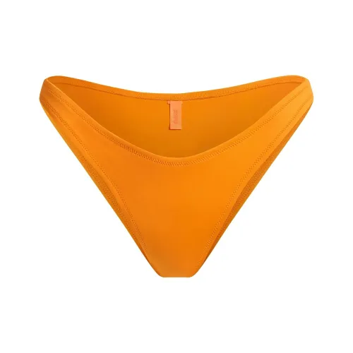 SKIMS SS25 Фирменный Плавательный Тангга Бикини Низ Плавательные Шорты Женские Мандарин