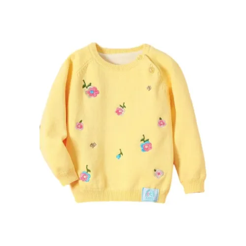 October Mommy Свитер Сырно-желтый для детей 3-7 лет