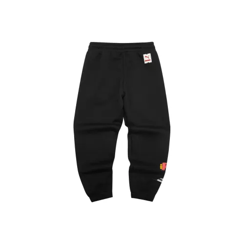 PUMA Черные Kids Вязаные Тренировочные Брюки